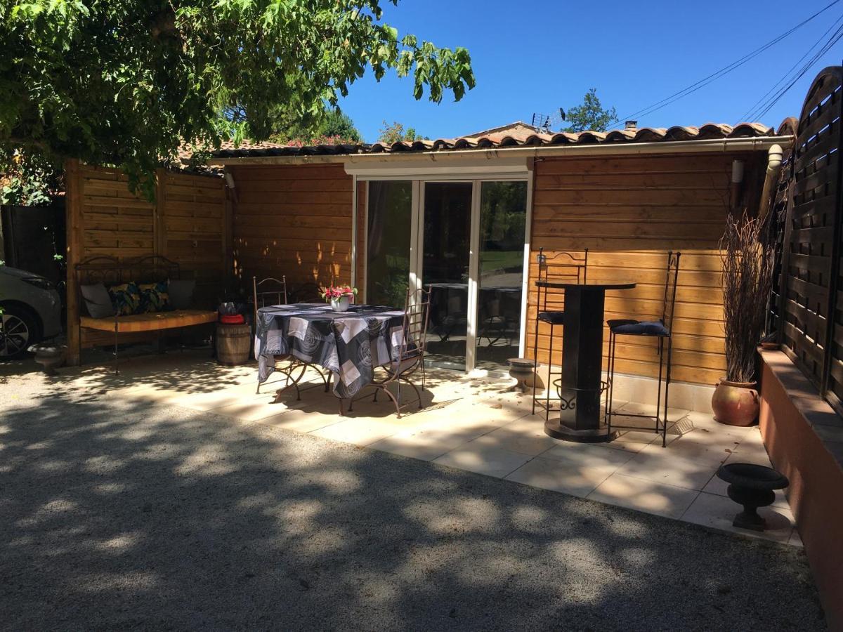 Apartamento Dependance Privee - Halte Route Le Thor Exterior foto