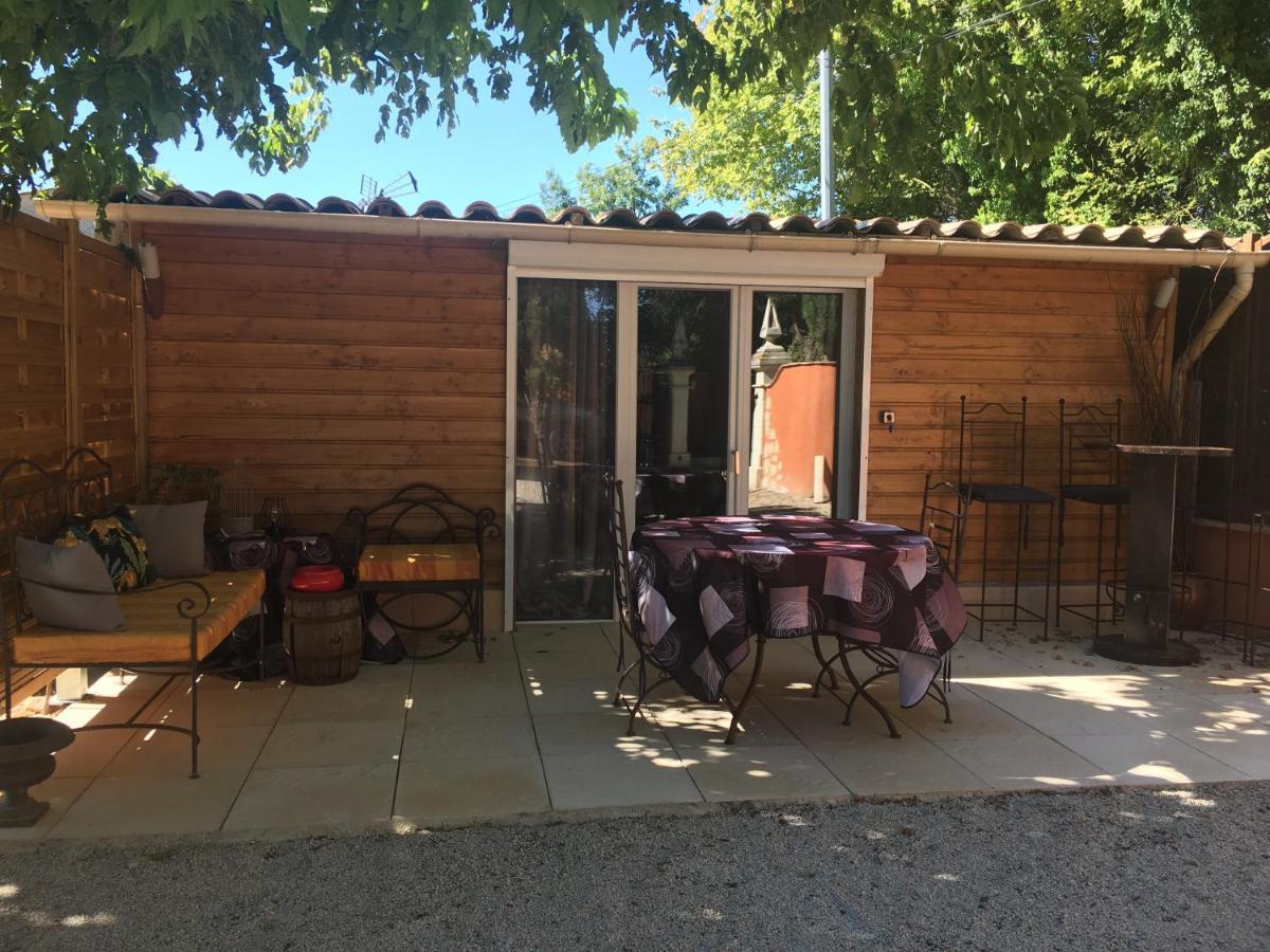 Apartamento Dependance Privee - Halte Route Le Thor Exterior foto